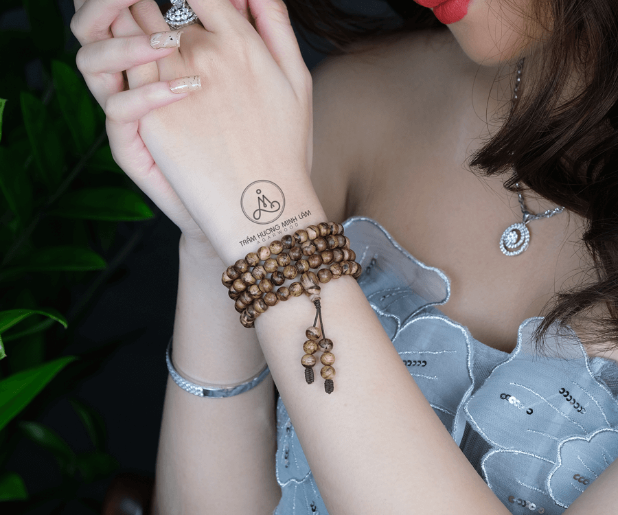 Trầm Hương Tự Nhiên VIP – 108 Vân Bông