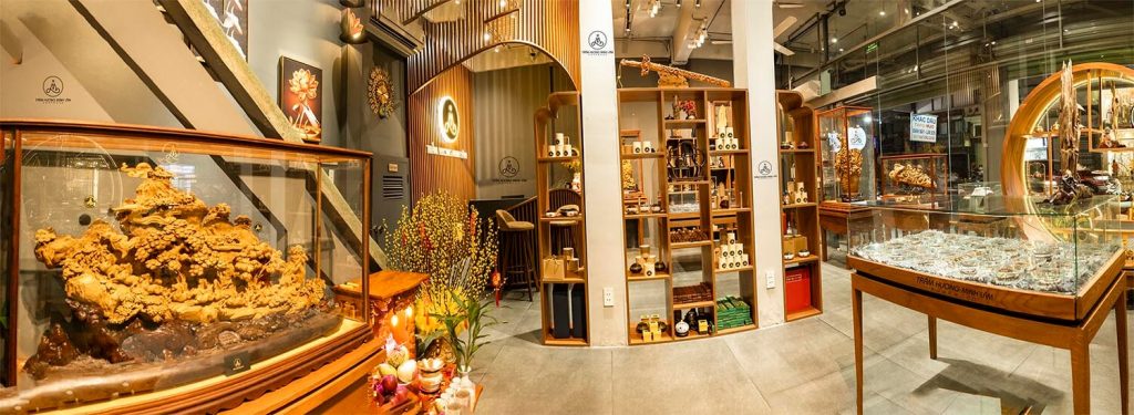 越南备受客户信赖的沉香展厅