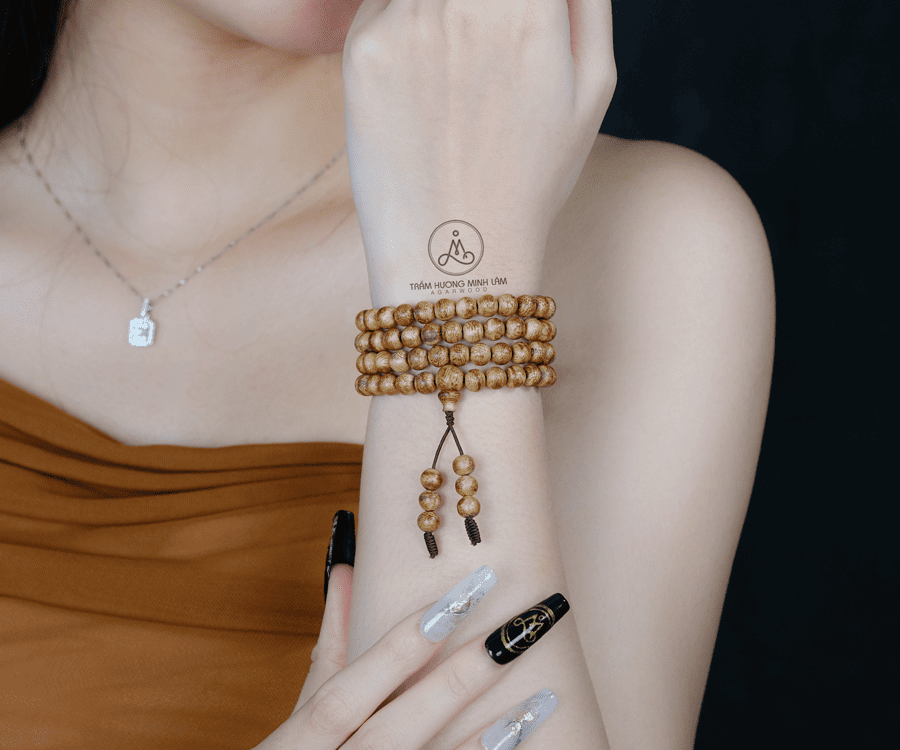 Trầm Hương Tự Nhiên  108 hạt