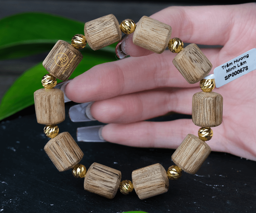 Vòng Trầm Hương Tự Nhiên Việt Nam
